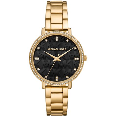 michael kors pyper gold-tone watch review|Michael Kors pyper.